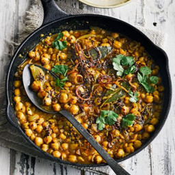 Chickpea and coconut dhal