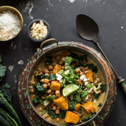 CHICKPEA AND COCONUT KORMA CURRY WITH PUMPKIN