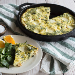 Chickpea and Herb Frittata