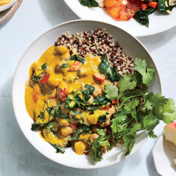 Chickpea and Kale Curry