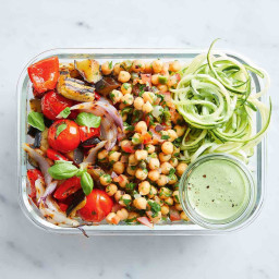 Chickpea and olive salad recipe