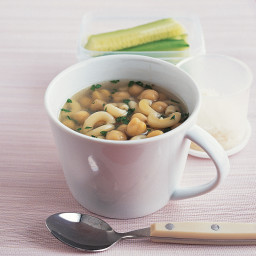 Chickpea and Pasta Soup