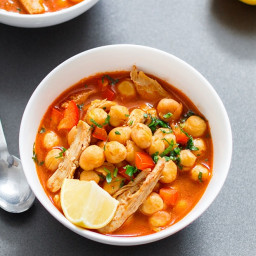 Chickpea Chicken Soup