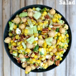 Chickpea Corn Salad