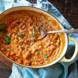 Chickpea Curry with Sweet Potatoes Recipe