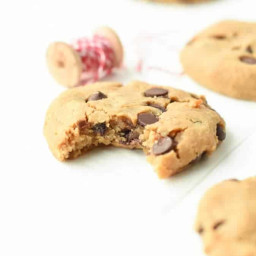 Chickpea Peanut Butter Cookies (Vegan)