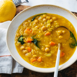 Chickpea Soup with Rice