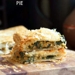 Chickpea Spinach Pie with Berbere Spice