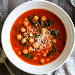 Chickpea Tomato Soup with Rosemary (Instant Pot, Slow Cooker and Stove Top)