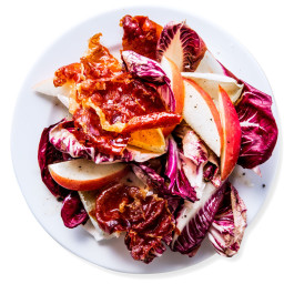 Chicory-Apple Salad with Brown Butter Dressing