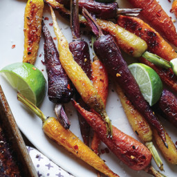 Chile and Lime Roasted Carrots