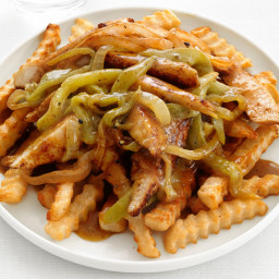 Chile Chicken With Fries