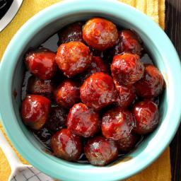 Chili and Jelly Meatballs