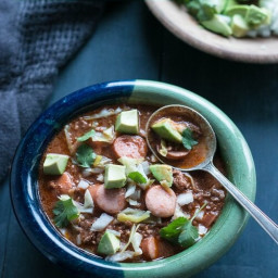 Chili Dog Soup - Low Carb & Gluten Free