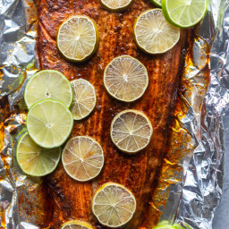 Chili Lime Baked Salmon Recipe