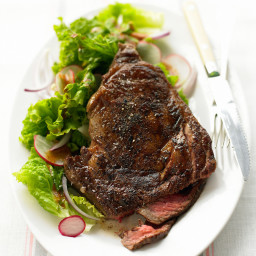Chili-Rubbed Steak and Salad