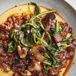 Chili with Polenta and Vegetables Recipe