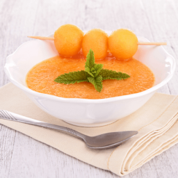 Chilled Cantaloupe Soup