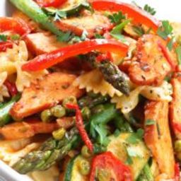 Chilled Chicken and Vegetable Pasta