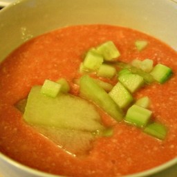 Chilled Mango Cucumber Soup Recipe