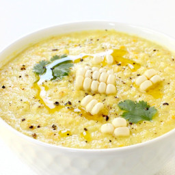 Chilled Sweet Corn Soup