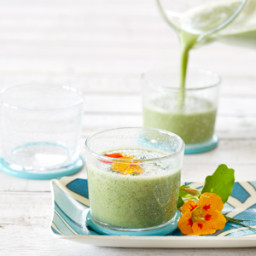 Chilled Watercress and Cucumber Soup