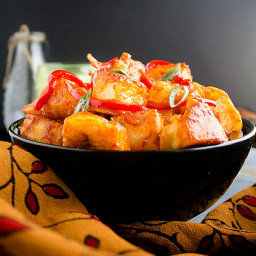 Chilli Paneer (Recipe with Video)