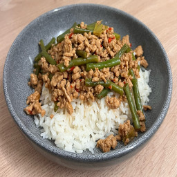 Chilli Pork with Green Beans