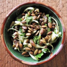 Chimichurri Kale and Cabbage Salad