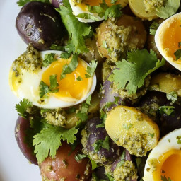 Chimichurri Potato and Egg Salad Recipe