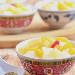 Chinese almond jelly