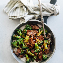 Chinese Beef and Broccoli with Tofu (One Pan Take-Out)