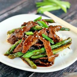 Chinese Beef and Green Beans