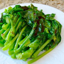 CHINESE BROCCOLI WITH OYSTER SAUCE