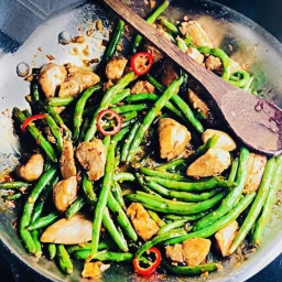 Chinese Chicken and Green Beans