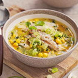 Chinese chicken and sweetcorn soup