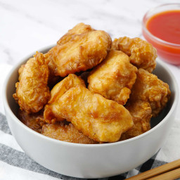 Chinese Chicken Balls with Sweet and Sour Sauce