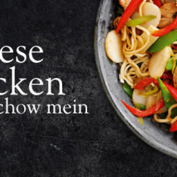 Chinese chicken chow mein