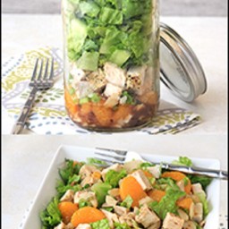 Chinese Chicken Salad in a Jar