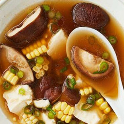 Chinese Corn-and-Mushroom Soup Recipe