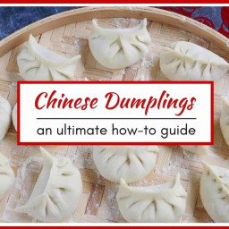Chinese dumplings, an ultimate how-to guide (饺子)