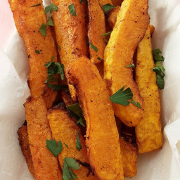 Chinese Five-Spice Air Fryer Butternut Squash Fries