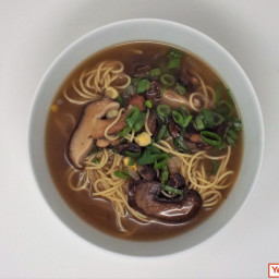Chinese Mushroom Noodle Soup
