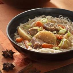 Chinese Pork and Vegetable Hot Pot