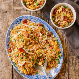 Chinese Sausage Fried Rice (Lop Cheung Chow Fan): A 20-Minute Recipe