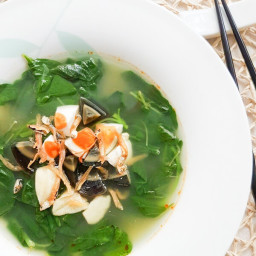 Chinese Spinach Soup (Amaranth Soup)