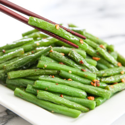 Chinese Style Garlic Green Beans