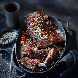 Chinese-style sticky pork ribs
