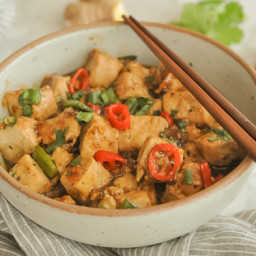 Chinese Takeout-Style Black Pepper Tofu