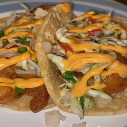 Chipotle Prawn Tacos 